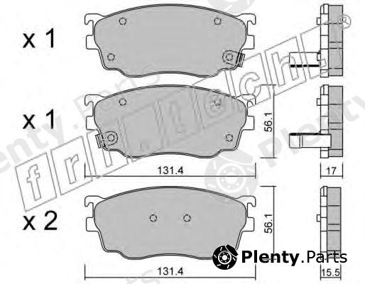  fri.tech. part 310.0 (3100) Brake Pad Set, disc brake