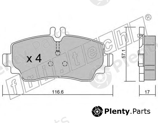  fri.tech. part 319.0 (3190) Brake Pad Set, disc brake