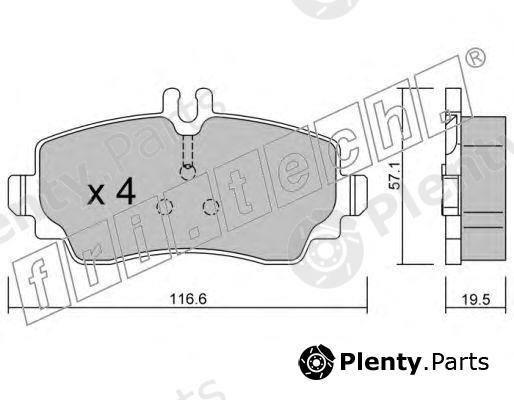  fri.tech. part 319.1 (3191) Brake Pad Set, disc brake