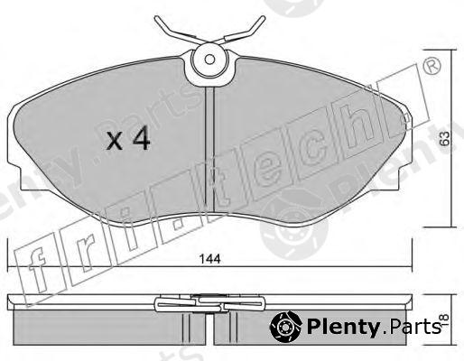  fri.tech. part 347.0 (3470) Brake Pad Set, disc brake