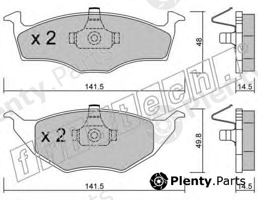  fri.tech. part 354.0 (3540) Brake Pad Set, disc brake