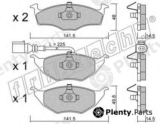  fri.tech. part 354.1 (3541) Brake Pad Set, disc brake