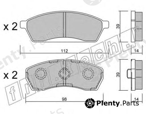  fri.tech. part 425.0 (4250) Brake Pad Set, disc brake