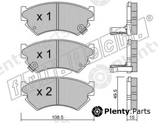  fri.tech. part 426.0 (4260) Brake Pad Set, disc brake