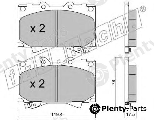  fri.tech. part 468.0 (4680) Brake Pad Set, disc brake