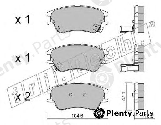  fri.tech. part 518.0 (5180) Brake Pad Set, disc brake