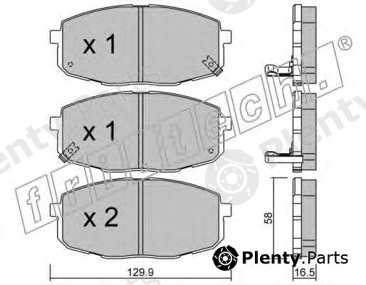  fri.tech. part 529.0 (5290) Brake Pad Set, disc brake
