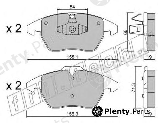  fri.tech. part 564.1 (5641) Brake Pad Set, disc brake