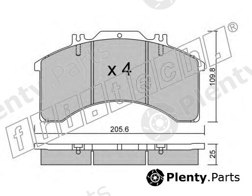 Fri.tech. Part 596.0 (5960) Brake Pad Set, Disc Brake - Plenty.parts