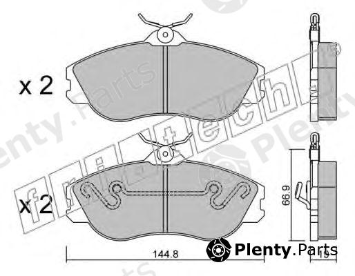  fri.tech. part 679.0 (6790) Brake Pad Set, disc brake