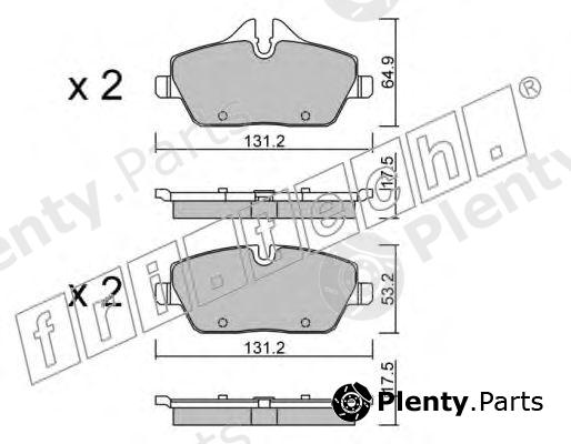  fri.tech. part 680.0 (6800) Brake Pad Set, disc brake