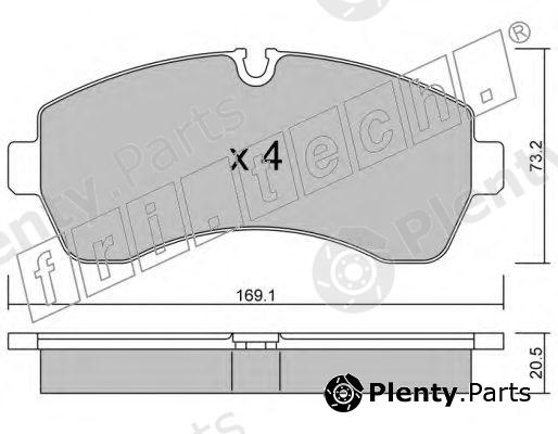  fri.tech. part 689.0 (6890) Brake Pad Set, disc brake