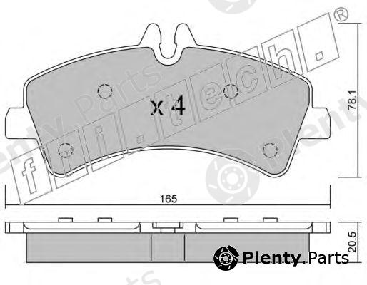  fri.tech. part 690.0 (6900) Brake Pad Set, disc brake