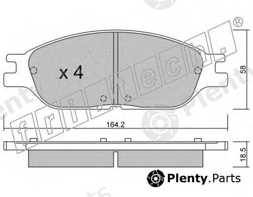  fri.tech. part 698.0 (6980) Brake Pad Set, disc brake