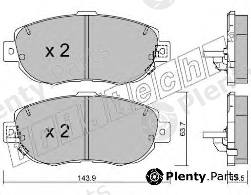  fri.tech. part 772.0 (7720) Brake Pad Set, disc brake
