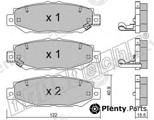  fri.tech. part 775.0 (7750) Brake Pad Set, disc brake