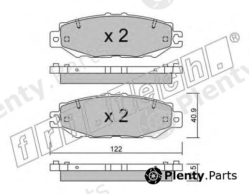  fri.tech. part 775.1 (7751) Brake Pad Set, disc brake