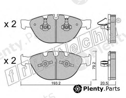  fri.tech. part 788.0 (7880) Brake Pad Set, disc brake