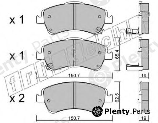  fri.tech. part 811.0 (8110) Brake Pad Set, disc brake