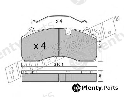 fri.tech. part 823.0 (8230) Brake Pad Set, disc brake