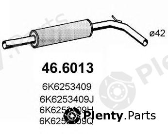  ASSO part 46.6013 (466013) Middle Silencer