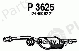  FENNO part P3625 Middle Silencer