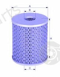  UNICO FILTER part LE6100/4 (LE61004) Hydraulic Filter, steering system