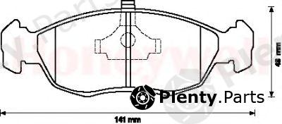  JURID part 571902J-AS (571902JAS) Brake Pad Set, disc brake