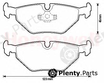  JURID part 571960J-AS (571960JAS) Brake Pad Set, disc brake