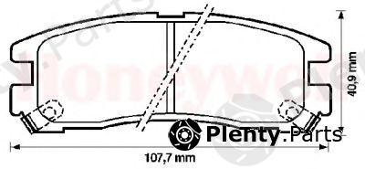  JURID part 572186J Brake Pad Set, disc brake