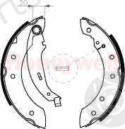  JURID part 362318J Brake Shoe Set