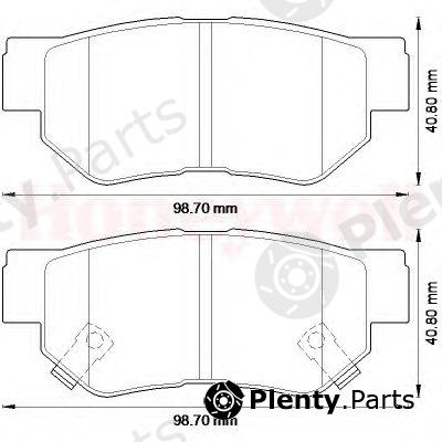  JURID part 572557J Brake Pad Set, disc brake