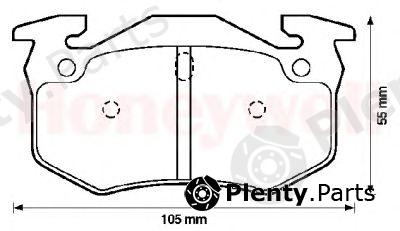  BENDIX part 571747B Brake Pad Set, disc brake