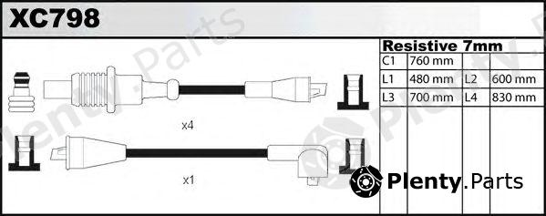  QUINTON HAZELL part XC798 Ignition Cable Kit