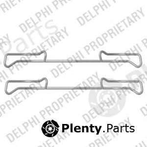  DELPHI part LX0436 Accessory Kit, disc brake pads