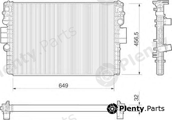  MAGNETI MARELLI part 350213016000 Radiator, engine cooling