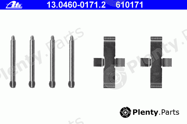  ATE part 13.0460-0171.2 (13046001712) Accessory Kit, disc brake pads