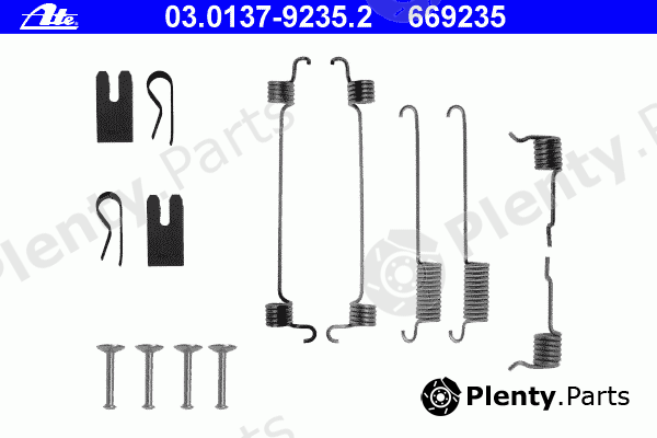  ATE part 03.0137-9235.2 (03013792352) Accessory Kit, brake shoes