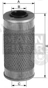  MANN-FILTER part H1032/1x (H10321X) Oil Filter