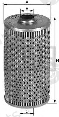  MANN-FILTER part H943/7x (H9437X) Oil Filter