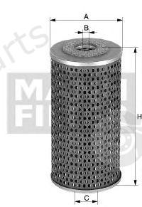  MANN-FILTER part P732x (P732X) Fuel filter