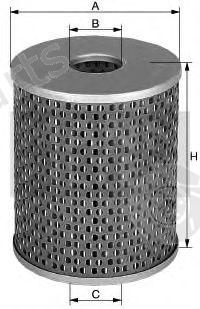  MANN-FILTER part P725x (P725X) Fuel filter