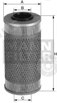  MANN-FILTER part P733/1x (P7331X) Fuel filter