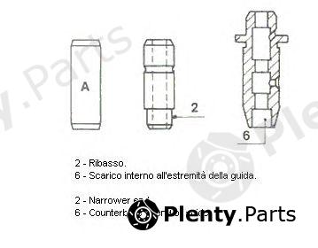  METELLI part 01-2561 (012561) Valve Guides