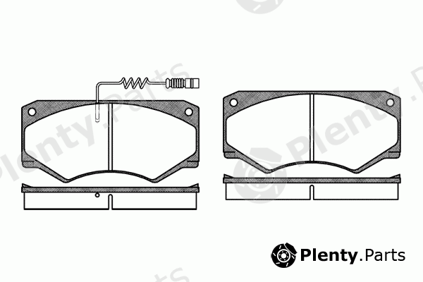  ROADHOUSE part 2047.12 (204712) Brake Pad Set, disc brake
