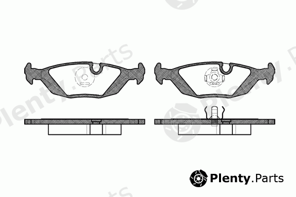  ROADHOUSE part 2155.00 (215500) Brake Pad Set, disc brake