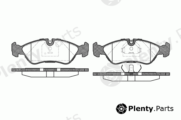  ROADHOUSE part 2286.20 (228620) Brake Pad Set, disc brake