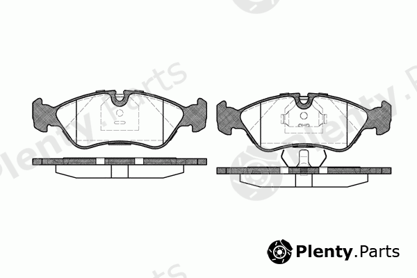  ROADHOUSE part 2286.30 (228630) Brake Pad Set, disc brake