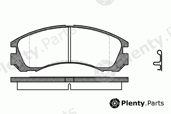  ROADHOUSE part 2354.22 (235422) Brake Pad Set, disc brake
