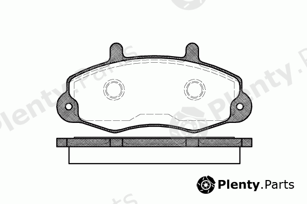  ROADHOUSE part 2391.00 (239100) Brake Pad Set, disc brake